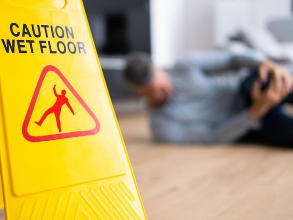 ALways report a slip and fall accident